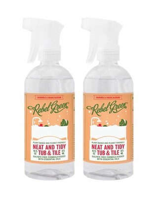 Neat and Tidy Tub & Tile Bathroom Cleaner Spray - Chamomile Orange Blossom Sc...