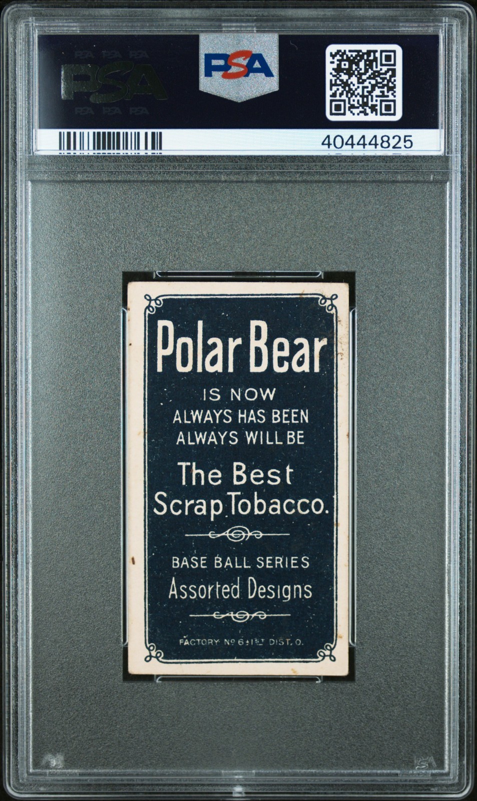 T206 Polar Bear - Ty Cobb Bat off Shoulder PSA 4 - Great Card of All-Time HOFer view 2