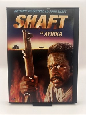 Shaft in Afrika DVD Richard Roundtree Action Blaxploitation Krimi Kult Film 1973