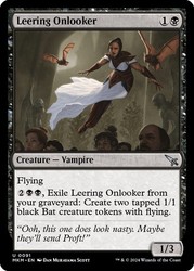 Leering Onlooker 91 Uncommon Murders at Karlov Manor