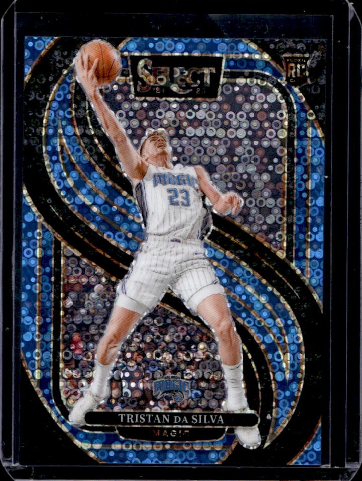 2024-25 Panini Select Tristan da Silva Premier Light Blue Disco Prizm RC #/99