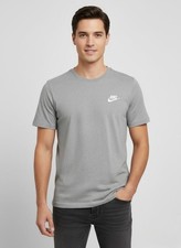 NIKE EMBROIDERED LOGO SHORT SLEEV CREW NECK  T-SHIRT PREMIUM QUALITY SALE
