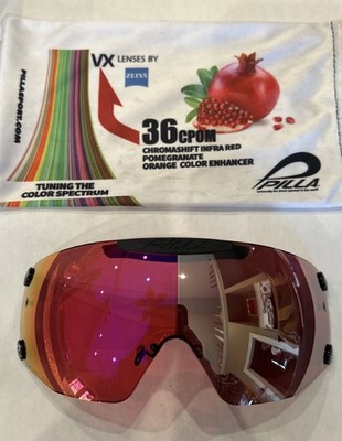 Pilla X-7 36 CPOM CHROMASHIFT INFA RED POMEGRANATE ORANGE COLOR ENHANCEMENT