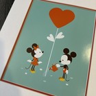 Disney Parks Jerrod Maruyama “Love in Bloom” Matted Print 14x18 Disneyland Art — photo 2