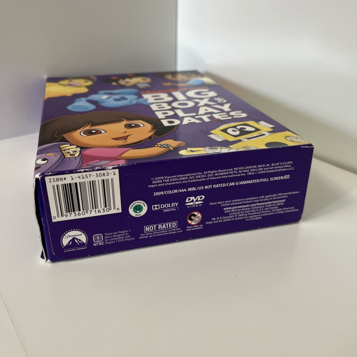 Nickelodean Big Box of Play Dates DVD Good Condition DVD 3 Disc