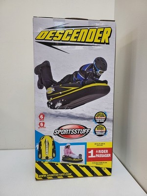 Sportsstuff Descender Inflatable Sled  With Ultra Durable Nylon - One Rider