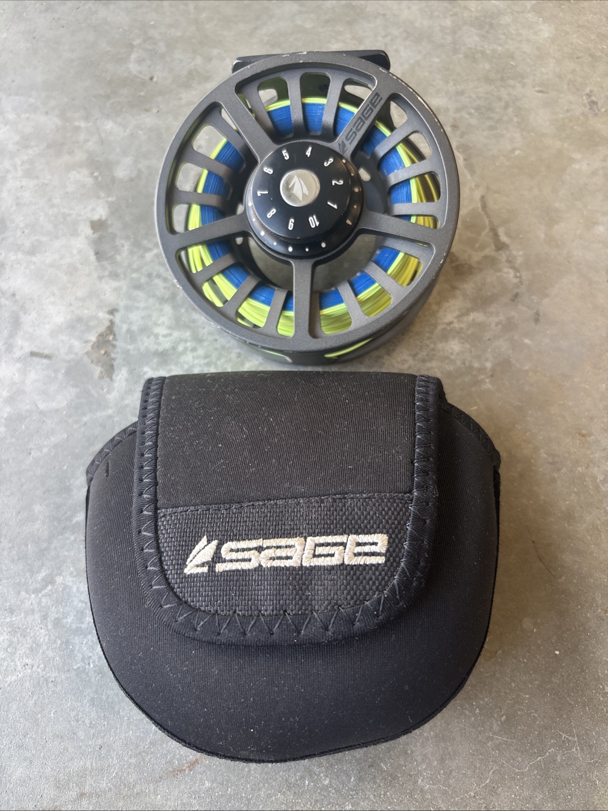 Sage Spectrum C Fly Fishing Reel 9/10 Wt Spey Switch