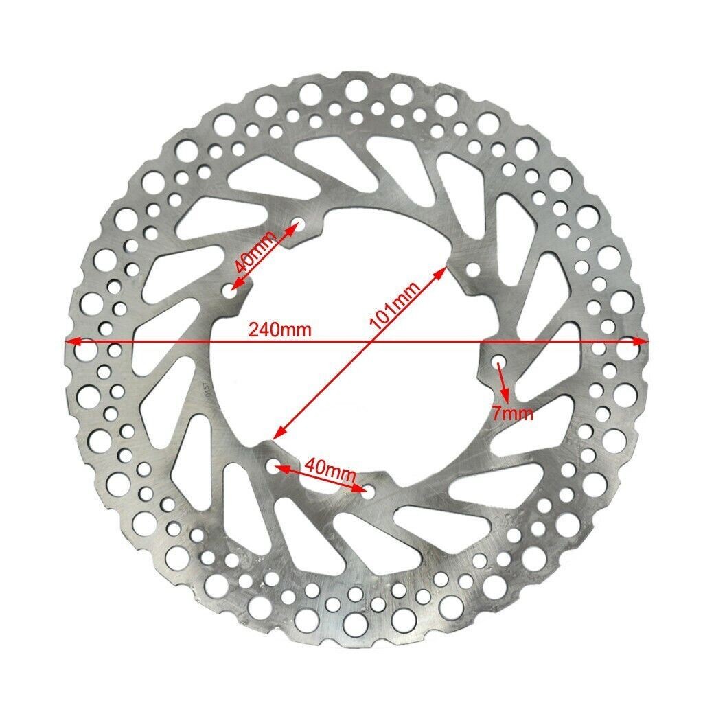 DBS048W 240mm Front Brake Disc Rotor For Honda-HM CRE250X 2004
