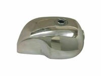 AEspares Aluminium Kraftstofftank FüR Moto Guzzi Cafe Racer Custom Front
