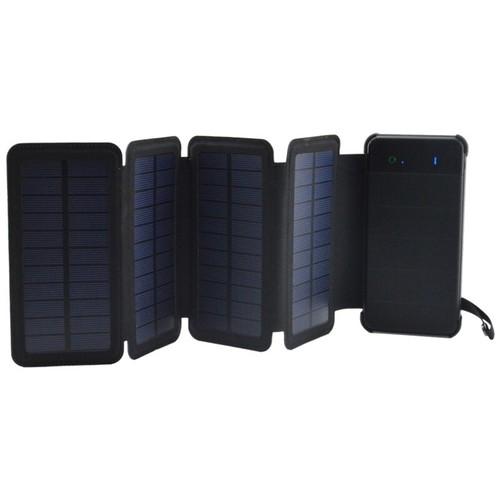 Panneau solaire 6W avec power bank 8000mAh (29,6Wh), ES8000B - Zdjęcie 2 z 12