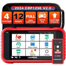 Launch CRP129E V2.0 PRO Elite OBD2 Scanner AT ABS SRS SAS Car Diagnostic Tool