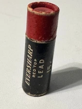 Eversharp Red Top Lead 1 3/8 Inch Hard Thin Half Full Vintage Used USA