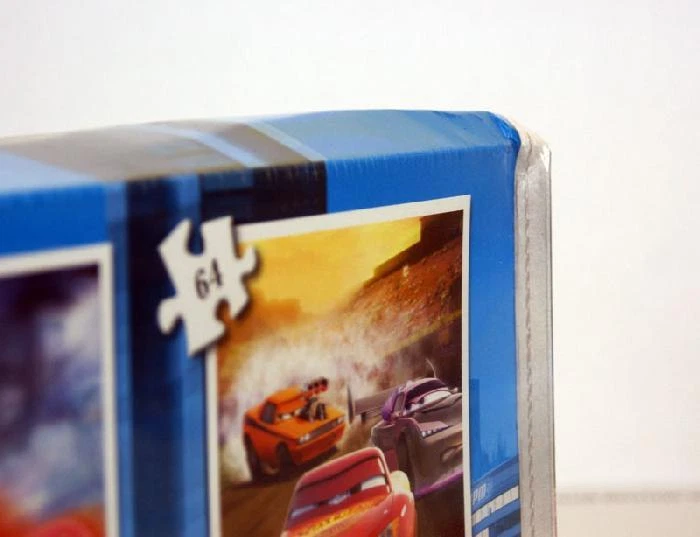 Cars - Puzzle - 4 Unterschiedliche Puzzle - mit Cars Karten-Deck - Bild 4 von 4