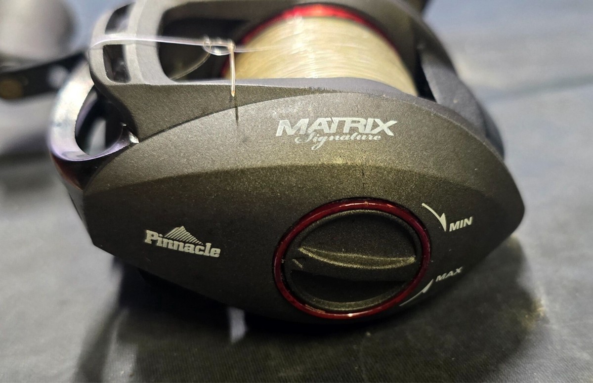 B.A.P MATRIX サイン PINNACLE MATRIX SIGNATURE MXS100 RIGHT-HANDED BAITCASTER FISHING
