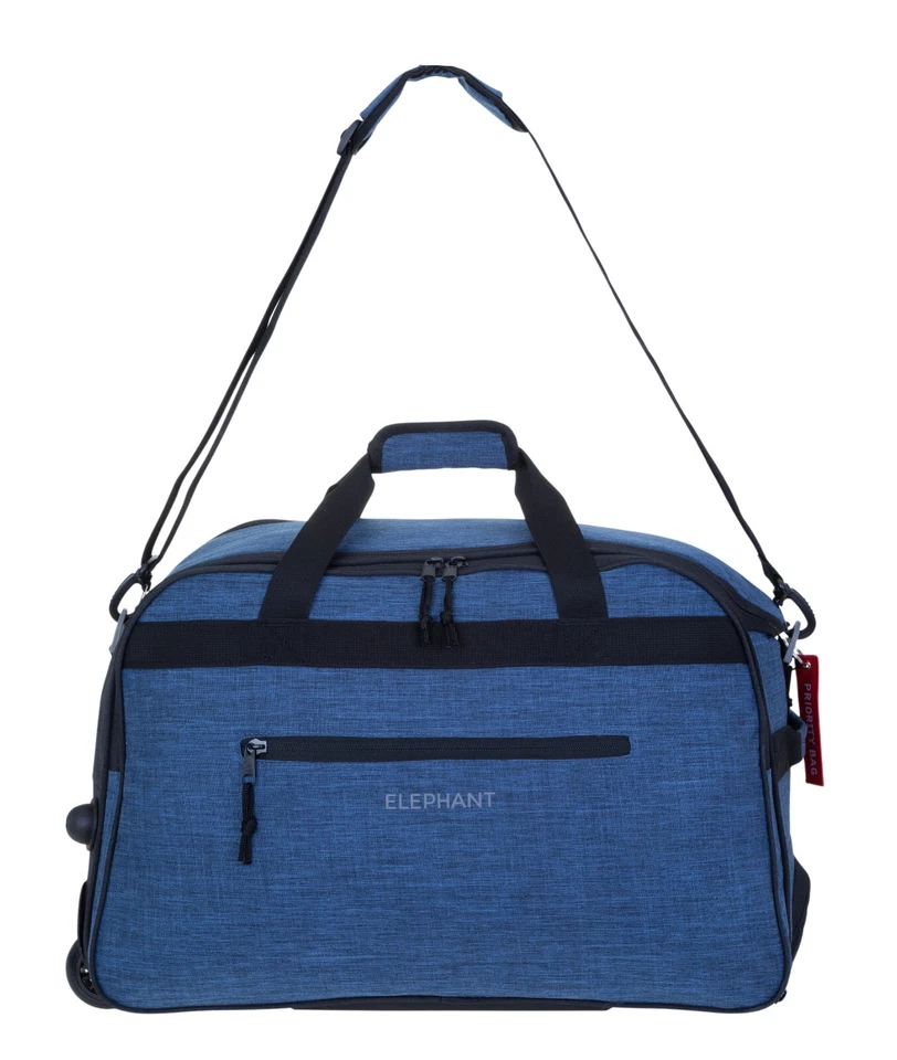 Reisetasche Rollen Trolley Elephant Travel Duffle 55cm 45L Reise 13030 Blau - Bild 4 von 4