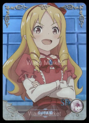 Elfe Yamada Eromanga Sensei Waifu Anime Karte Goddess Story CCG