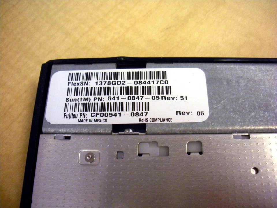Sun 541-0847 X7424A-Z Slimline 8x DVD Writer / 24x CD Writer for M4000 M5000 - Image 3 of 3