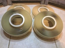 Lot Of 4 Vintage Sawyer Rototray Rotary 100 Slide Carousel Tray For 35mm Slides