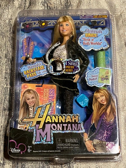 hannah montana singing doll