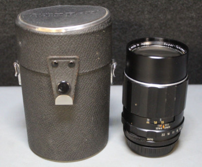 Asahi Super Takumar Camera Lens 1:2.5 135mm Japan Telephoto