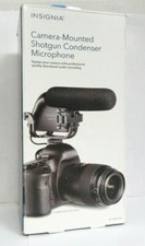 Insignia Camera-Mounted Shotgun Condenser Microphone NS-DMIC190P