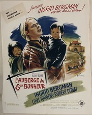 L'AUBERGE DU 6 EME BONHEUR AVEC INGRID BERGMAN 20 CENTURY FOX
