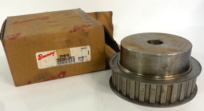 BROWNING TIMING BELT PULLEY 28HB100 BUSHING BORE 1/2 INCH PITCH 28 TEETH