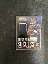 2013 Panini Rookies & Stars Dress for Success Materials Tavon Austin Rookie RC