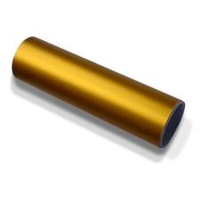 11,84€/m² Autofolie Gold Matt Chrom Metallic 2m x152cm m Luftkanäle