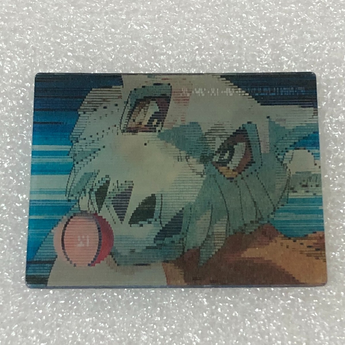Pokemon Vintage Japanese Meiji 3D Lenticular Plastic Card - No.12
