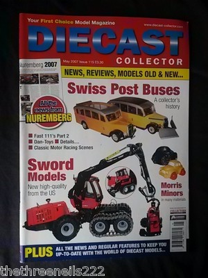 DIECAST COLLECTOR #115 - SWORD MODELS - MAY 2007