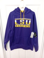LSU Tigers Hoodie Purple Standard Fit Men s Size L BRAND NEW
