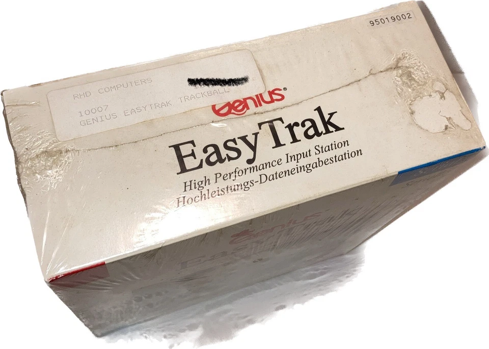 Vintage Genius Easy Trak Serial Mouse PC Trackball Plug And Play With Driver NOS - Image 4 of 4