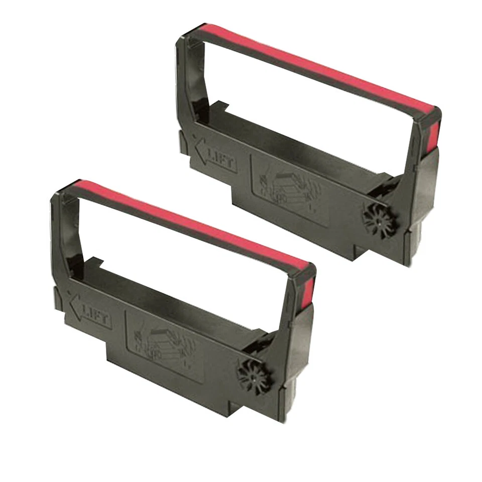 Black/Red Ink Ribbon For Epson TM-U220D TM-U220PB TM-U230 ERC30