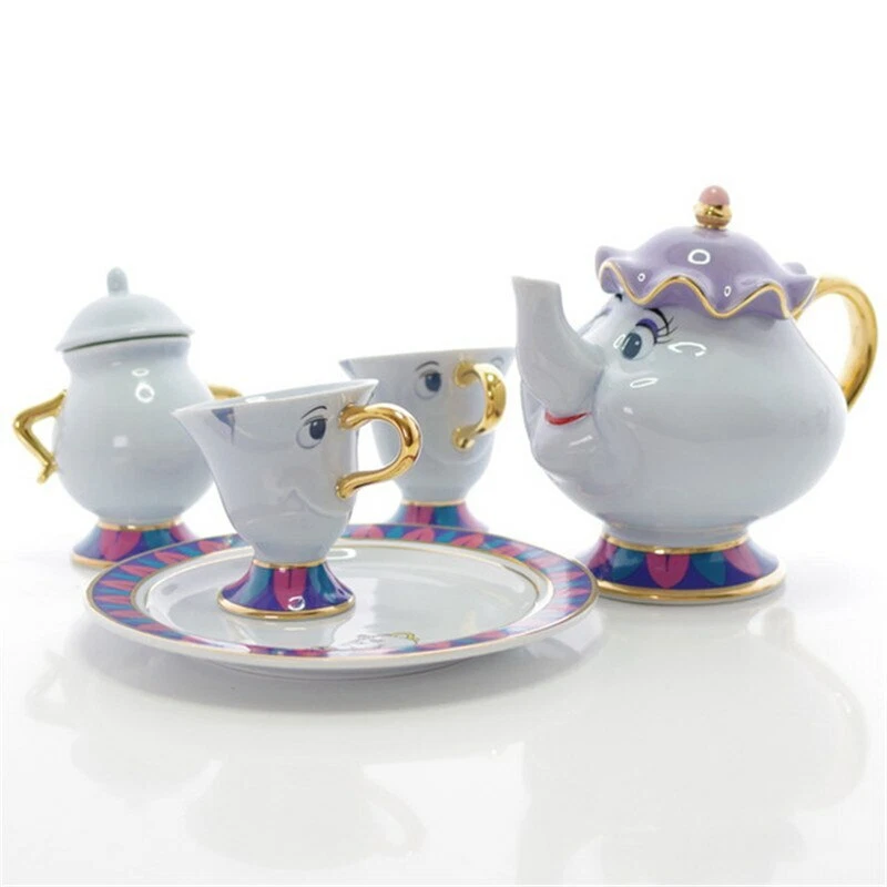 Disney Little Merma Ursula Teapot Tea Cup Sugar Pot Set Disney