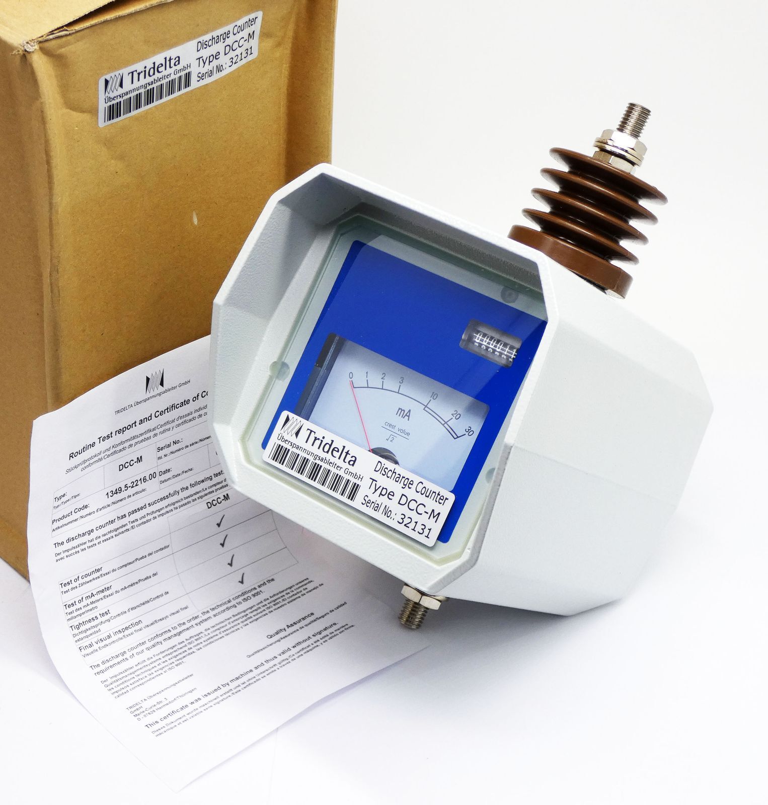 Tridelta Surge Protector DCC-M Discharge Counter -Unused/Original Packaging-