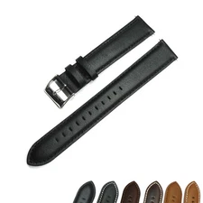 Lengthen Extra Long Genuine Leather Watch Strap Band 18mm 20mm 22mm 24mm for Men