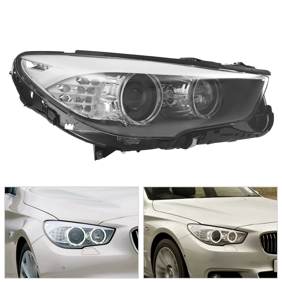 For 2010-2017 BMW 5-Series GT F07 550i 535i Adaptive Xenon Headlight Right Side - Image 2 of 4