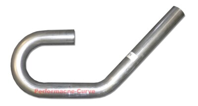 2.25'' - 45 & 180 - Aluminized Mandrel Bend Pipe Tubing Custom Exhaust Performanc