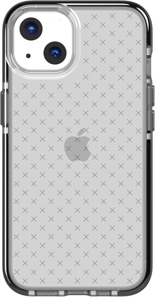 Tech21 Evo Check 16ft Drop Slim Tough Rear Case for Apple iPhone 13 Smokey/Black - Image 2 of 4