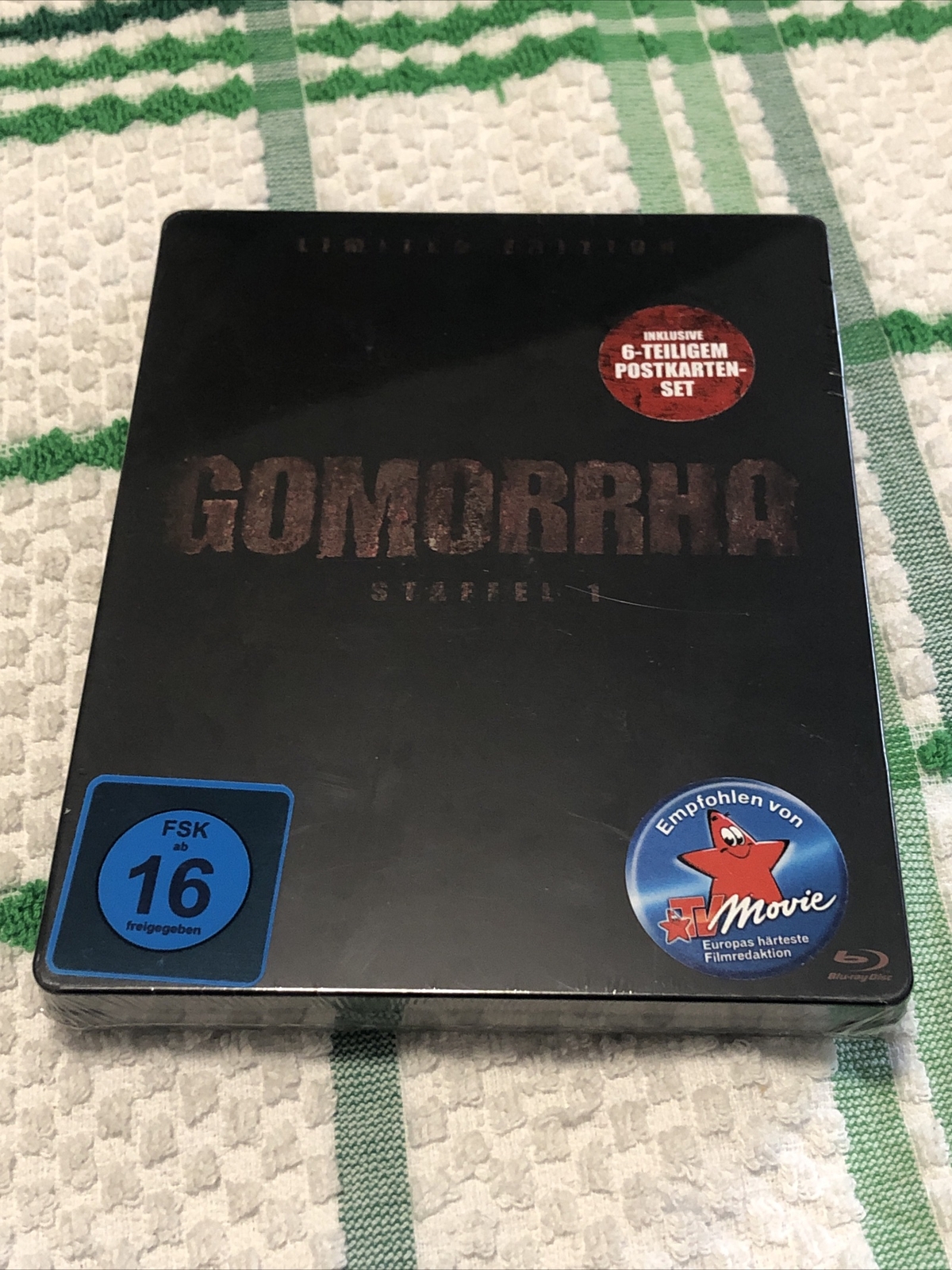 COFANETTO BLURAY - GOMORRA STAGIONE 1 STEELBOOK EDIZIONE LIMITATA (4 BLURAY)