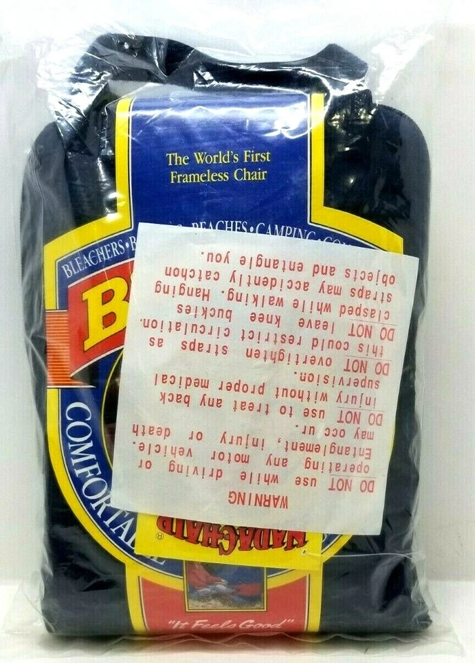 Nada Chair Super Back-Up Lumbar Back Support NOS Sealed (G29) - Image 2 of 2