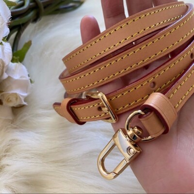Vachetta Crossbody Leather Strap for Pochette Accessoires Eva Favorite Mini Bags