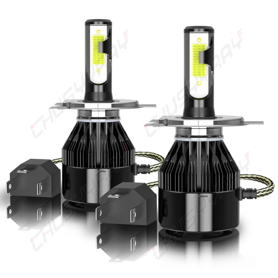 for Toyota Yaris 2006 2007-2014 LED Headlight High/Low Fog Lights 4x Bulbs Kit - Image 2 of 4