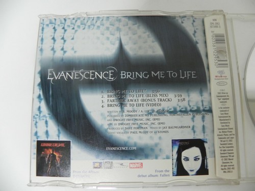 Evanescence - Bring Me To Life Rare KOREA Single CD - Imagen 2 de 2