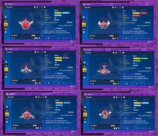 Rotom alle Formen Shiny/ non shiny 6IV Lvl 100 Set Pokemon Karmesin & Purpur