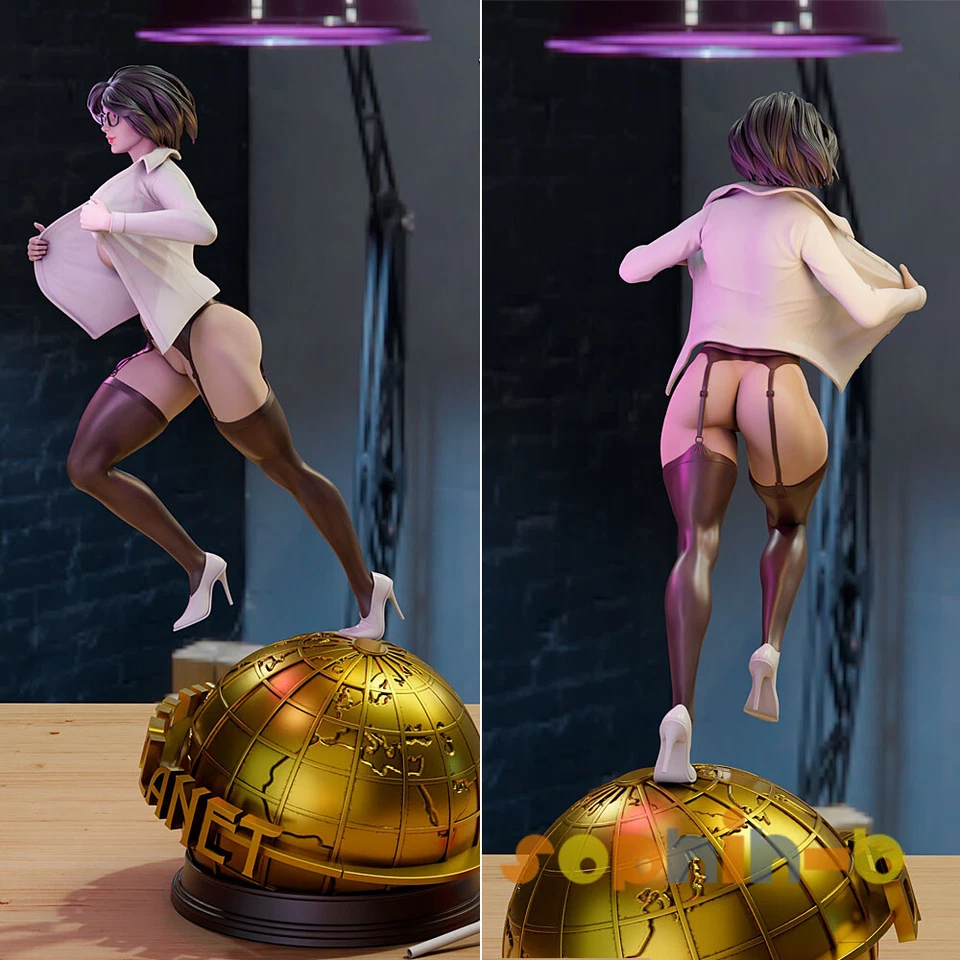 Lois Lane NSFW Super Man Daily Planet Model Kit Unpainted 3d Print Statue Figure - Image 4 of 4