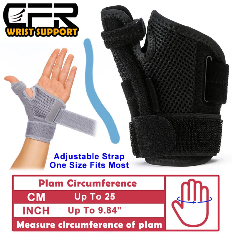 Muñequera pulgar soporte esguince de mano túnel carpiano artritis correr izquierda derecha Foto 2 de 4