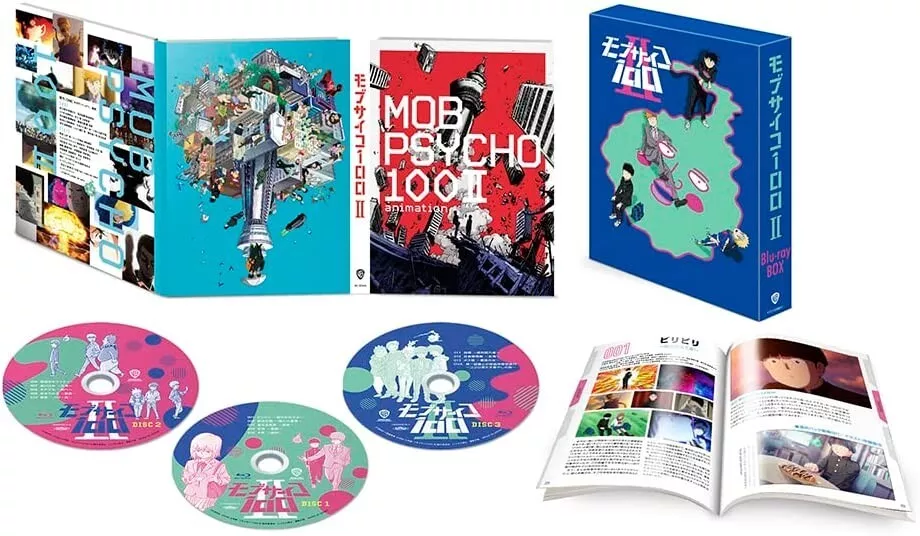 Mob Psycho 100 III Blu-ray Box First Limited Edition Booklet Japan