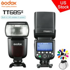 US Godox New Upgrade TT685II-N 2.4G TTL HSS Camera Speedlight Flash for Nikon
